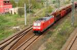 185 060 zieht am ...  Martin Schneider 09.06.2009