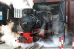 Wiederinbetriebnahme der FGF Lok ...  Walter Br�ck 09.06.2009