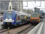 Am 06.06.09 sah es im Bahnhof von Luxemburg eher wie ...