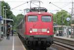 Hier 110 426-4 mit dem RE4 Verst�rker von D�sseldorf nach ...