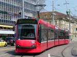 strasenbahn-bern-bernmobil Bern mobil - Tram Be 4/6 763 unterwegs auf der Linie 5 in der Stadt Bern am 14.04.2009