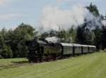 br-78 Die 78 618 am 31.05.2009 mit einem Sonderzug unterwegs auf der Museumsbahn Ampflwang-Timelkam.