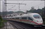 ICE15 nach Frankfurt als Umleiter in Herzogenrath 7.6.2009  ...