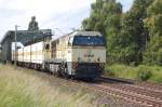 WLE 21 Warsteiner am 10.06.2009 nach �berquerung des Mittellandkanals bei ...