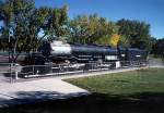 Sonstige UP 4004 Big Boy im Holliday Park, Cheyenne/Wyoming. Evtl. interessant zum Vergleich mit sp�ter erstellten Bildern in dieser Kategorie... Scan ab Dia, Sept. 1988