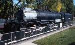 Sonstige UP 4004 Big Boy im Holliday Park, Cheyenne/Wyoming. Scan ab Dia, Sept. 1988