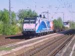 br-185-private 185-CL 001 (Veolia Transport) durchf�hrt am 20.04.2009 mit einem 'schweren G�terzug' Gommern Richtung Magdeburg