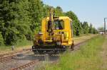 In Plau am See ist die Prignitzer Eisenbahn mit der ...