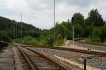 Die Einfahrt des Bahnhofs ...  Daniel Theumer 11.06.2009