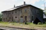 sonstige Das Empfangsgeb�udeeb�ude des Bahnhofs Kovarska an der Strecke Weipert (Vejprty) Komotau (Chomotov) am 10.06.09.
