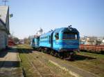 TU2 Eingefahrener Personenzug in Irschawa am 2.4.09 (Zugnummer 6604)