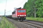 155 007 unterwegs zwischen ...  Frank Kropp 11.06.2009