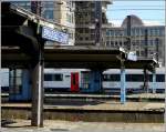 Das andere Gesicht des Bahnhofs Bruxelles Midi. Das Bild ist ...