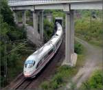 . Sauber gl�nzend - Das Stuttgarter Ende der Schnellfahrstrecke Mannheim ...