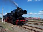 BR 52 8047-4 in SFW Delitzsch zur 100 Jahrfeier am ...