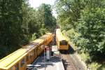 Ein- und Ausfahrt U-Bahnhof Berlin Dahlem Dorf  ...