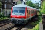 Hauptbahnromantik (Mittelrheintal). Der Nachschuss auf den Steuerwagen des RB 15530 ...