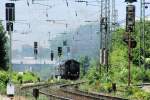 BR 70 70 083 dampft am 31.05.09 dem Heimeranplatz entgegen