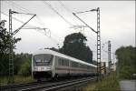 IC-Steuerwagen Steuerwagen vorraus ist IC 2141 von K�ln Hbf nach Leipzig Hbf unterwegs. Aufgenommen bei Kamen. (11.06.2009)