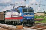 185 512-1 TX Logistik am 07.05.2009 in Weimar Richtung Apolda ...