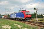 Re 482 039-5 ist am Nachmittag des 16.6.09 schon die ...