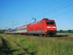 BR 101 071-9 zieht ...  Sven Bauer 17.06.2009