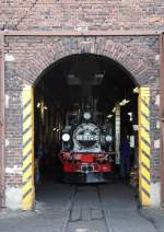99 1574-5 am Morgen des 13.06.2009 im M�gelner Heizhaus.  ...