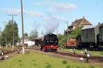 BR 99 99 1574-5 beim rangieren in M�geln, 13.06.2009.