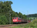 151 159-1 mit dem FZT 55834 (Villingen-Offenburg Gbf) am km ...