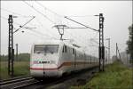 Ein unbekannter 402er eilt als ICE 547 von K�ln/Bonn ...