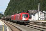 1016 019 + 1116 121 mit einem gemischten G�terzug am ...