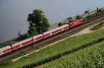 Hauptbahnromantik (Mittelrheintal). An der ...  Olli 18.06.2009