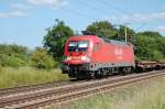 182 022-4 Railion DB Logistics Taurus am 17.06.2009 kurz vor ...