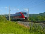 Ein Desiro als RB aus Blankenstein (Saale) wird in K�rze ...