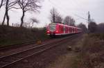 Zwei ET 426 auf der RB 33 Rhein-Niers-Bahn fuhren mit ...