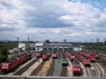 Diverse Lokomotiven am Mannheimer Rbf (Rangierbahnhof),
01.06.2009  ...