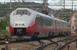 BM 73.141 verl�sst den Bahnhof Halden und begibt sich auf ...