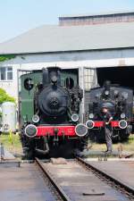 Fahrzeugparade in N�rdlingen zum 40-J�hrigen: Bayern meets Italia... Lok Ries , ...