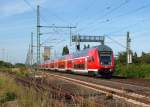 RE 21579 ist am 17.06.09 kurz nach der Ausfahrt aus ...