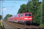 111 111 mit dem RE10433 nach Dortmund an der ehem. ...