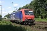SBB Cargo 482 008 am 19.6.09 in Duisburg-Neudorf  ...
