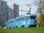 zagreb ČKD Tatra T4, Nr. 484 unterwegs auf der Linie 7