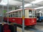 FB Forchbahn FB - Personenwagen B  119 Ausgestellt im Trammuseum in der Stadt Z�rich am 26.04.2009