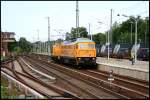 EBW cargo V300.09 und dahinter EBW cargo V100.19 auf dem ...