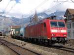 Br 185 103-9 am ...  Daniel Sch�rer 31.03.2005