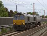 Mit einem einsamen Kesselwagen ...  Christian K�hn 20.06.2009