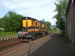 770 412-5 f�hrt am 12.05. 09 als LZ durch Krippen  ...