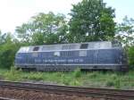 221 136-5, am 13.05. 09, abgestellt in Gro�r�schen  ...