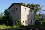 Das ehemalige Wasserhaus des Bahnhofs D�rrr�rsdorf am 13.06.09.  ...