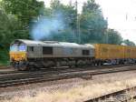 PB20 von DLC (Crossrail) gibt m�chtig Gas in Aachen-West bevor ...